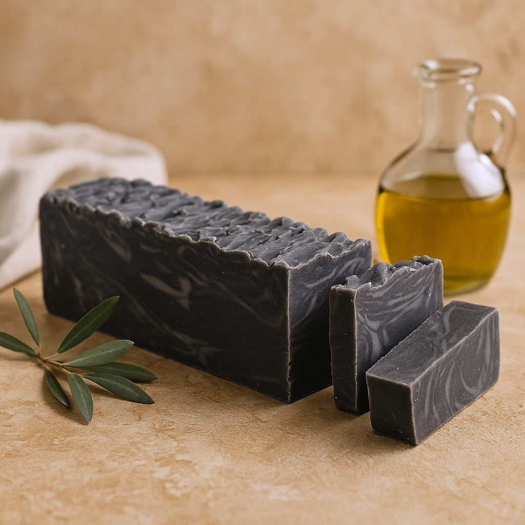 Pain de savon à la boue de la mer Morte avec huile d'olive