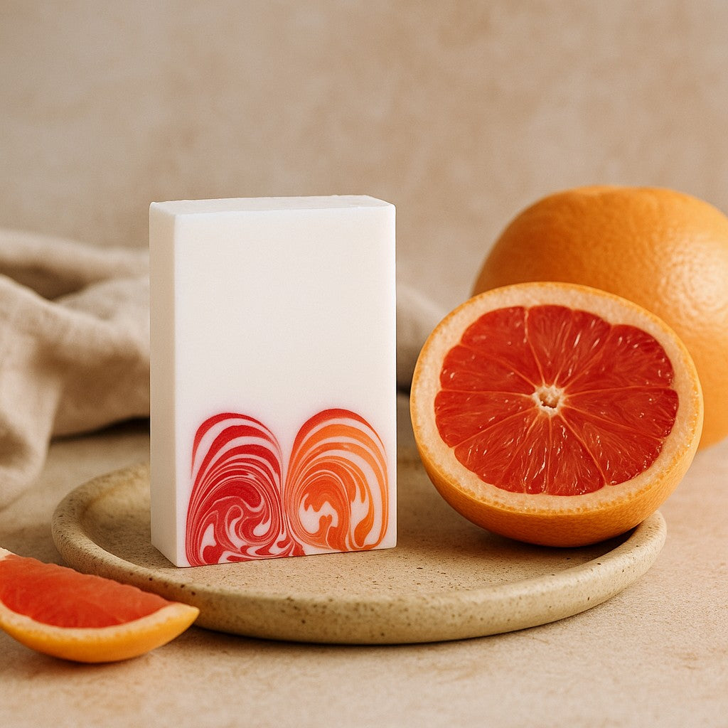 Grapefruit Soap Bar Handmade 100g