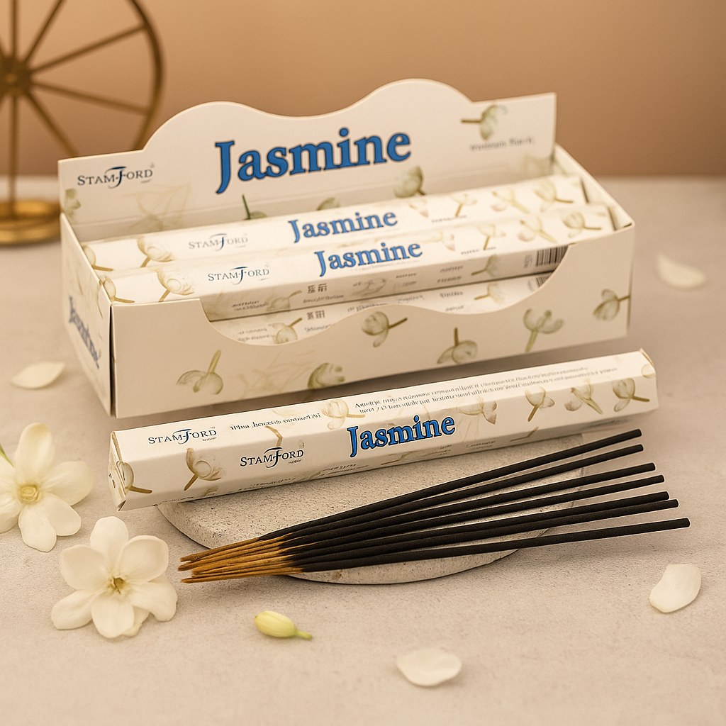 Jasmijn Wierookstokjes, 20 Stuks