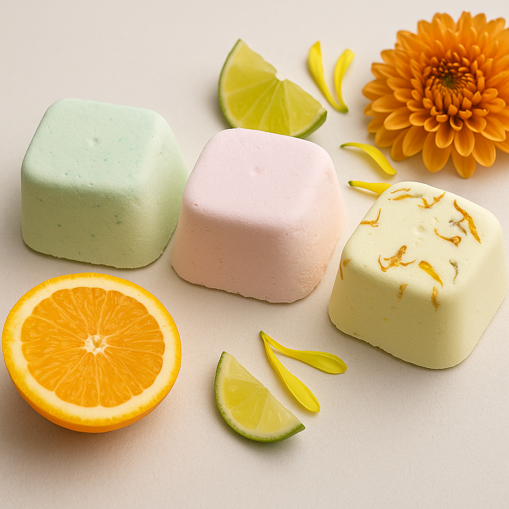 Sprchové pary 3 balenie Aromaterapia citrusová zmes