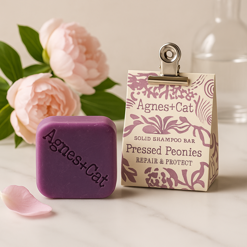 Shampoo Bar - Geperste Pioenrozen