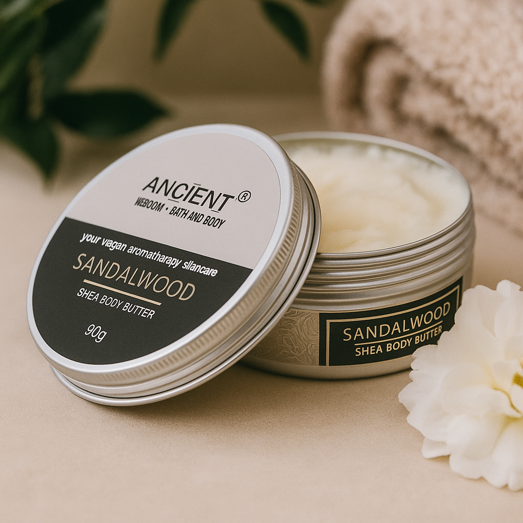 Manteca Corporal De Karité Aromaterapia 90g - Sándalo