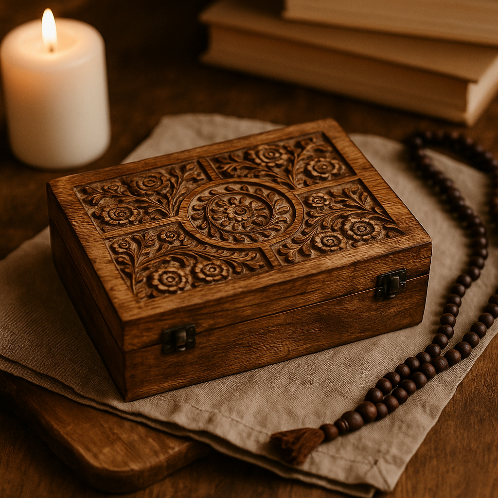 Essential Oil Storage Box - 80 Slots 10ml Wooden