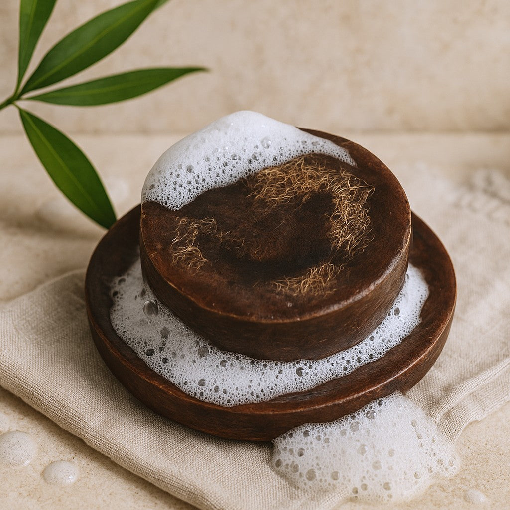 Kokosnød Skrub Sæbestykke - Glad