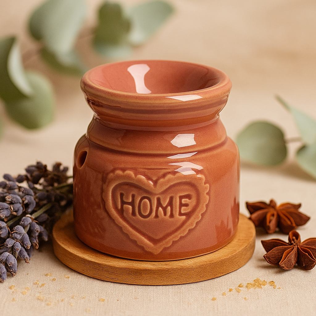 Suport ceramic pentru ulei pentru ceară topită și uleiuri