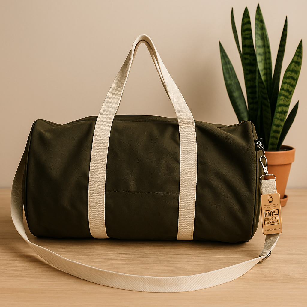 Borsa da palestra verde oliva Non mollare