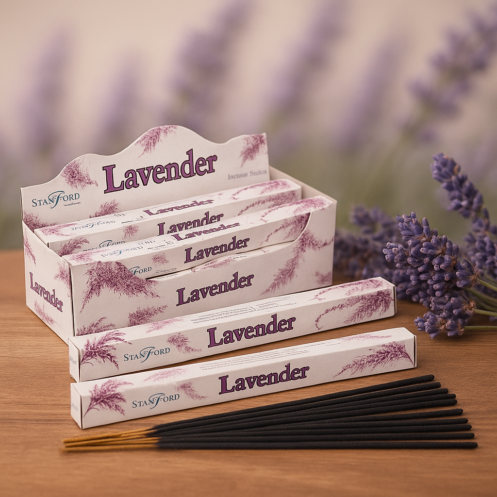 Varillas de incienso de lavanda, paquete de 20