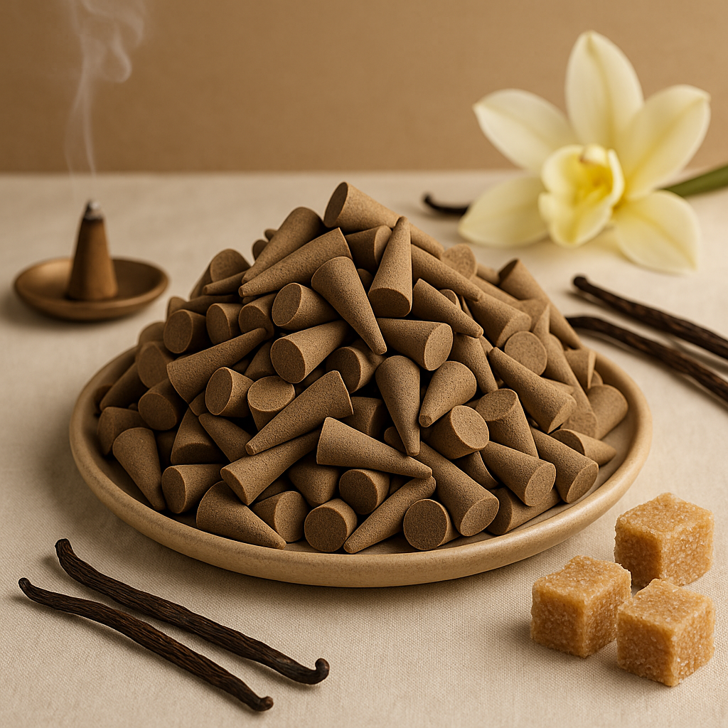 Vanille Räucherkegel 850Stk