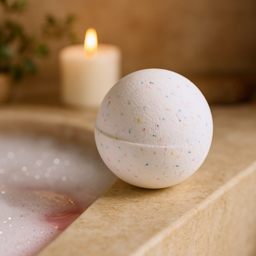 Badebombe Jumbo 180g Tutti Fruiti Hvid Multi