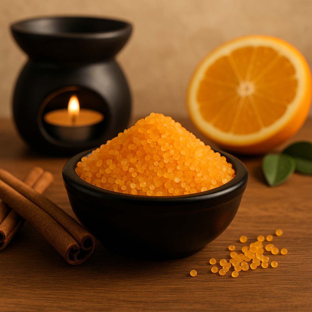 Simrende granulat kanel- og appelsinduft