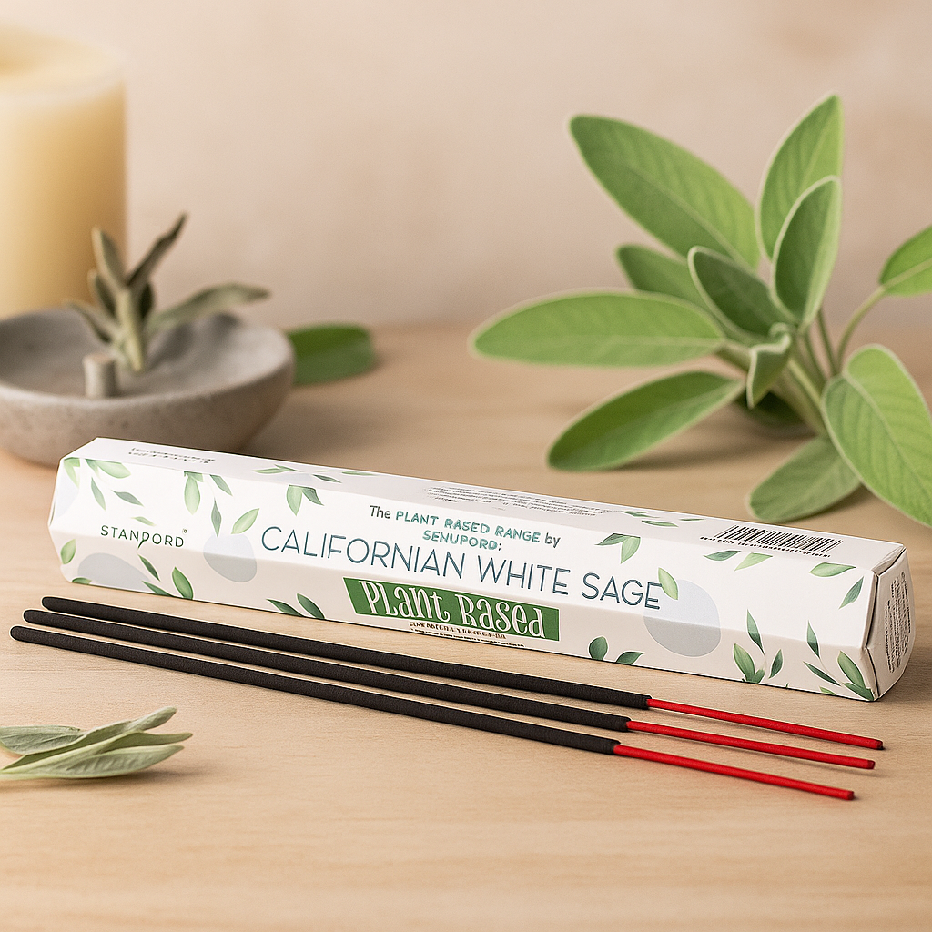 Bastoncini di Incenso Salvia Bianca - Stamford Premium