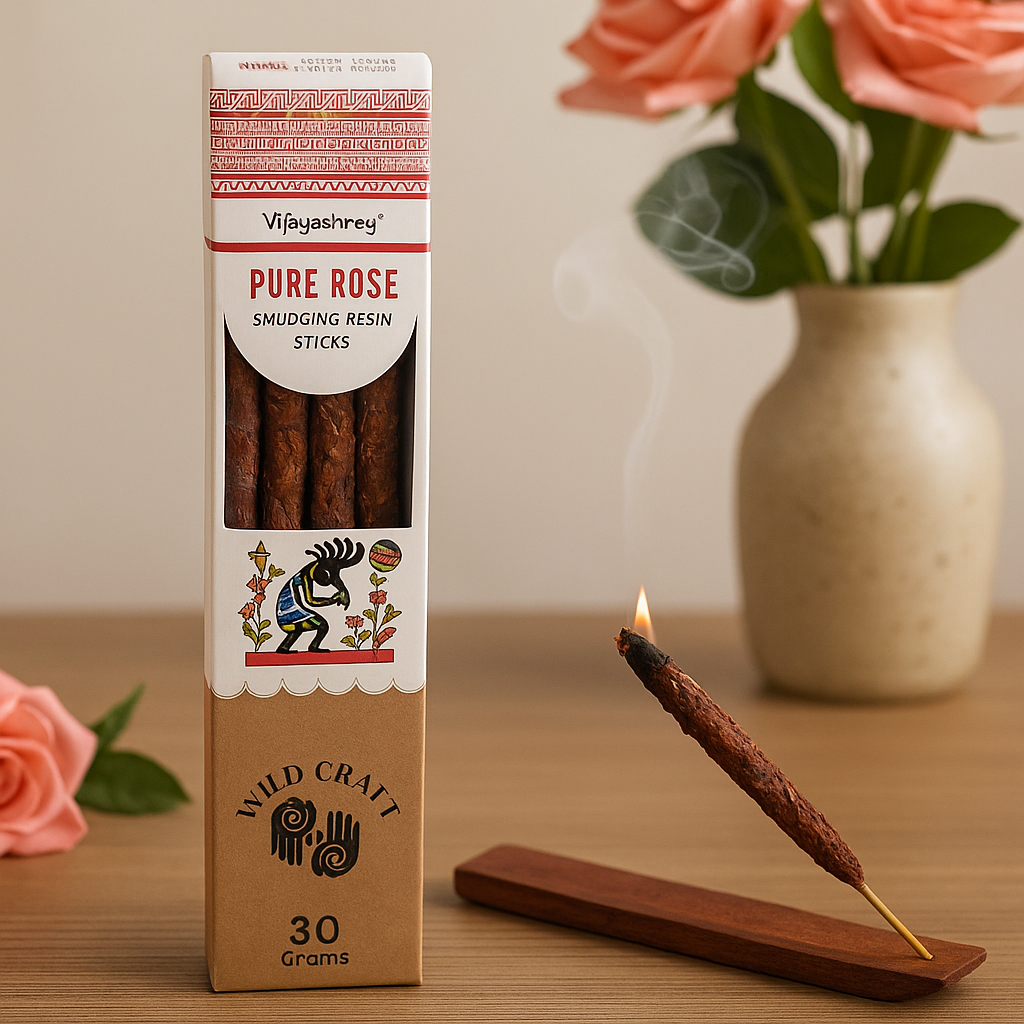 Ροζέ Στικ Ρητίνης Καθαρισμού με Άρωμα Τριαντάφυλλου, 30g