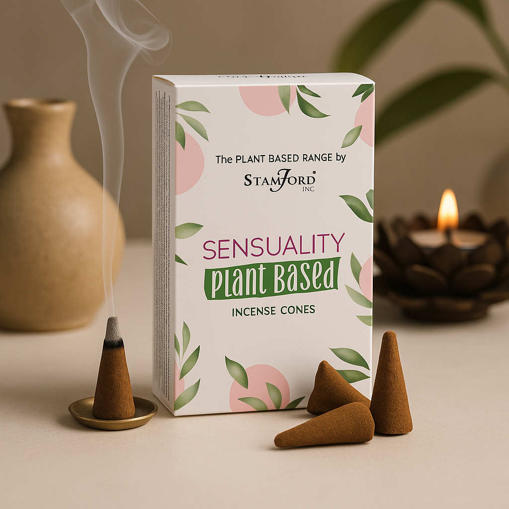 Incense Cones Plant Based Sensuality 12 Cones Stamford