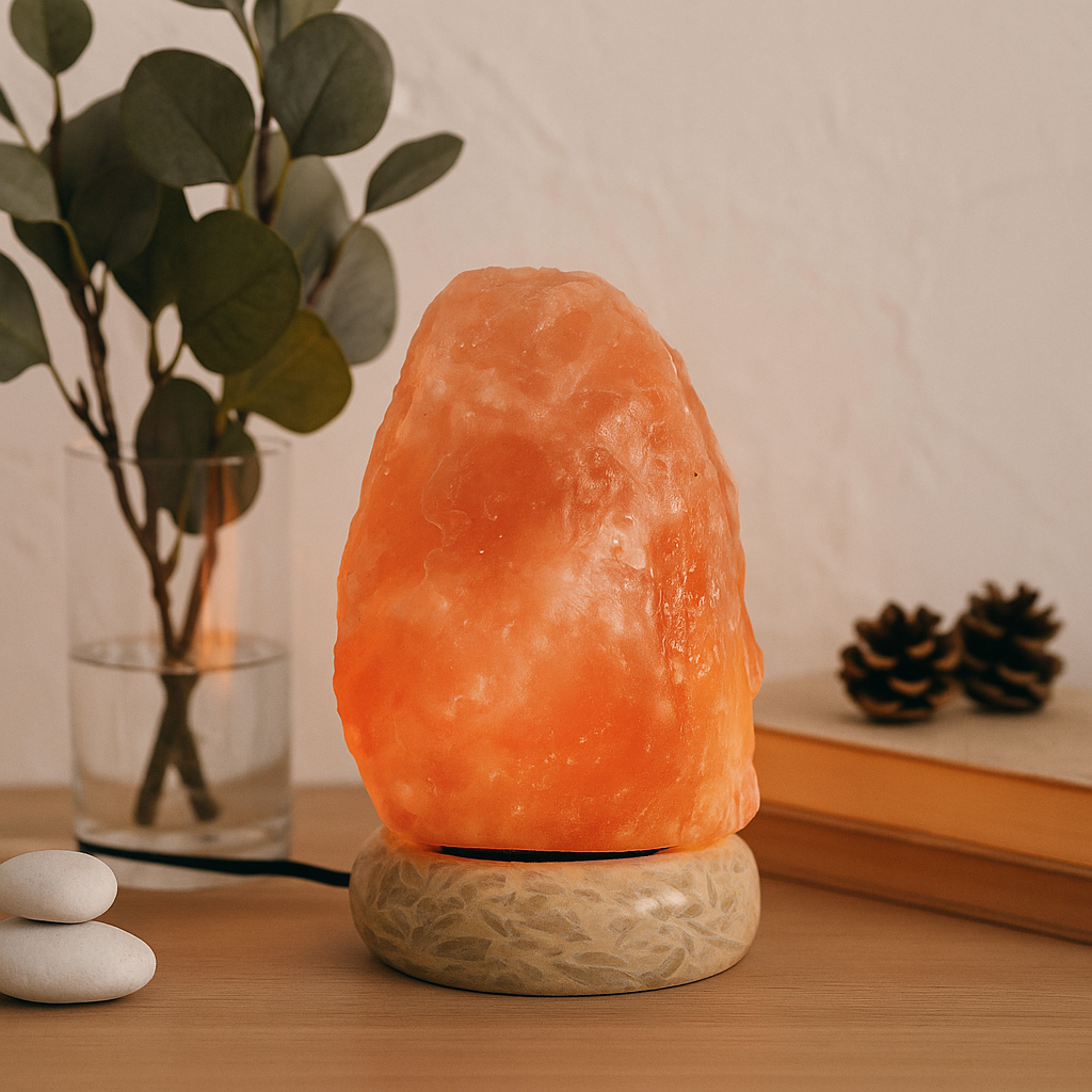 Himalayan Salt Lamp USB Random Colors 11.5 cm