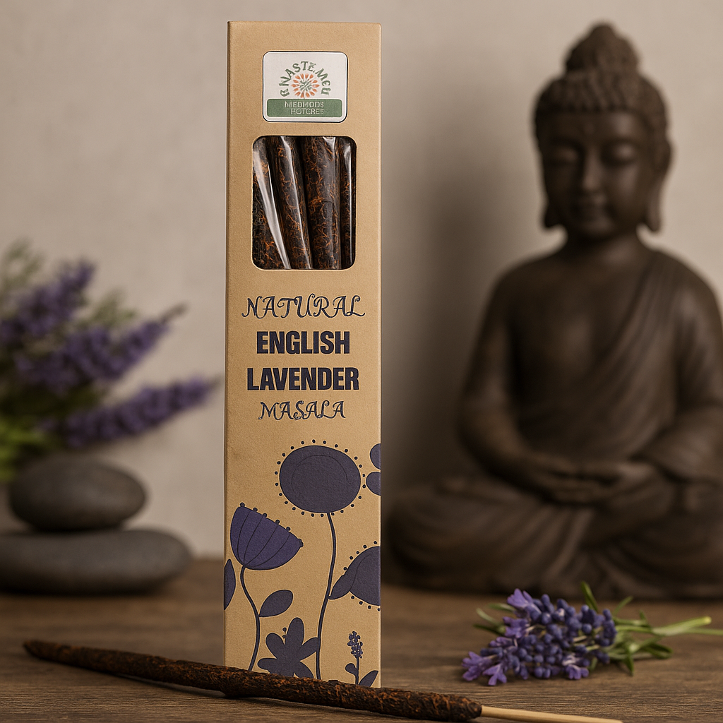 Bastoncini di incenso alla lavanda - Masala naturale inglese