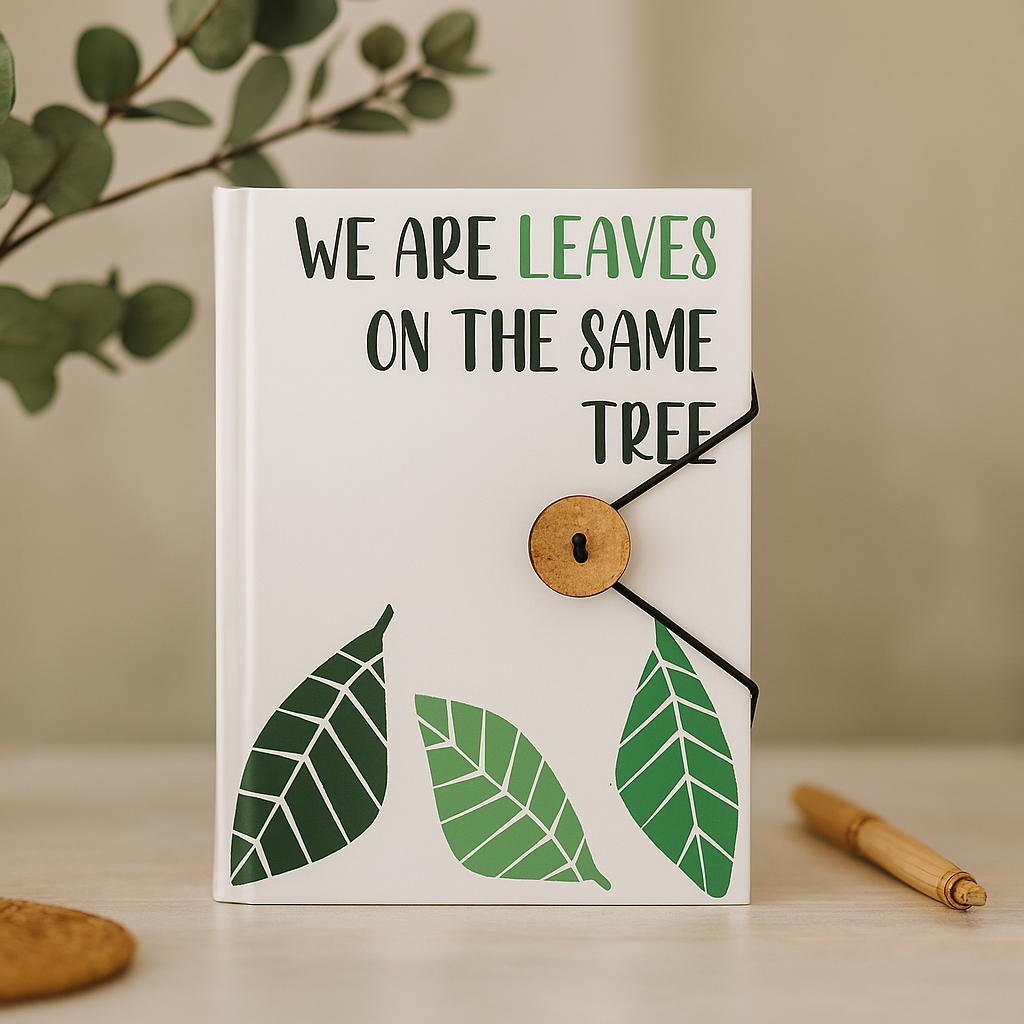 Cuaderno con asa - Hojas del mismo árbol