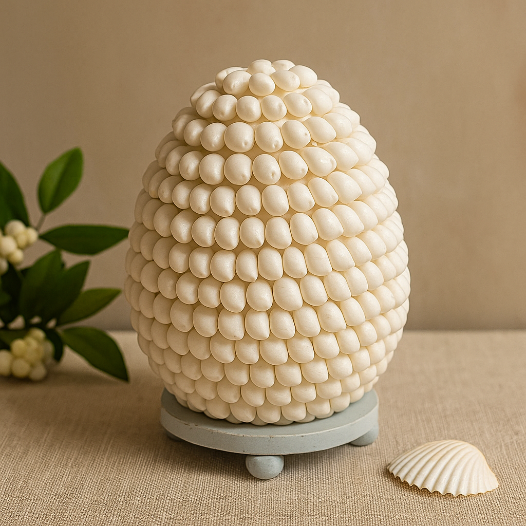 Lâmpada de Concha do Mar Concha Oval 15cm