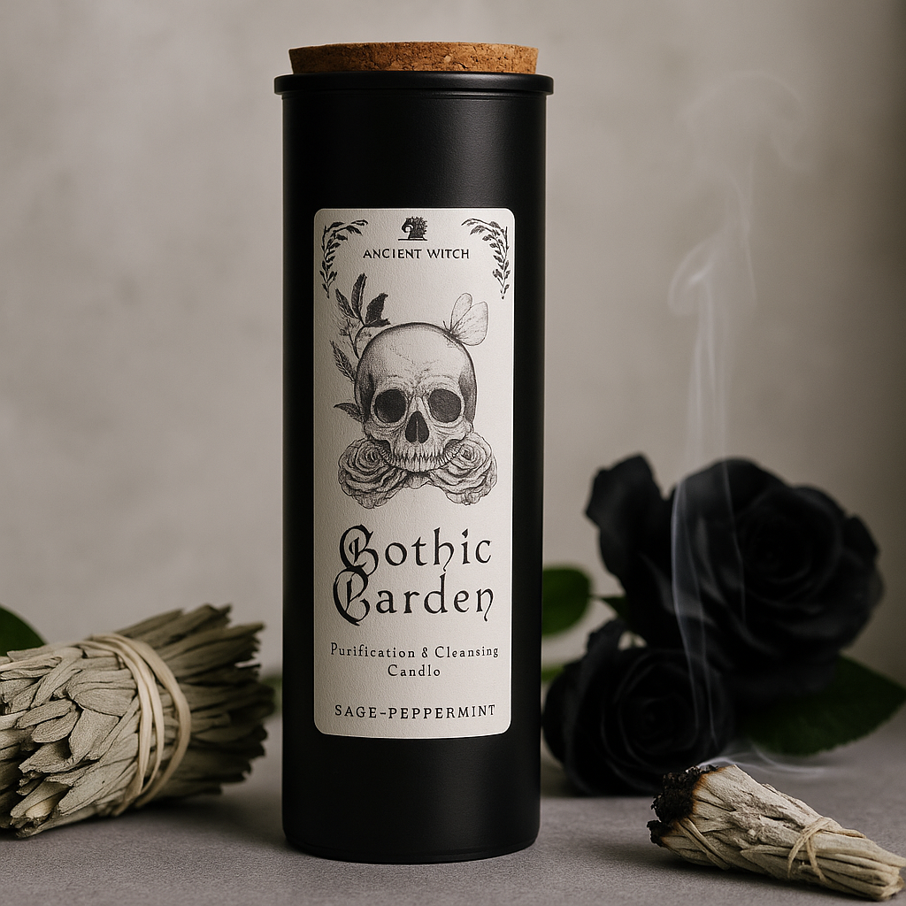 Antike Hexenritualkerzen - Gothic Garden