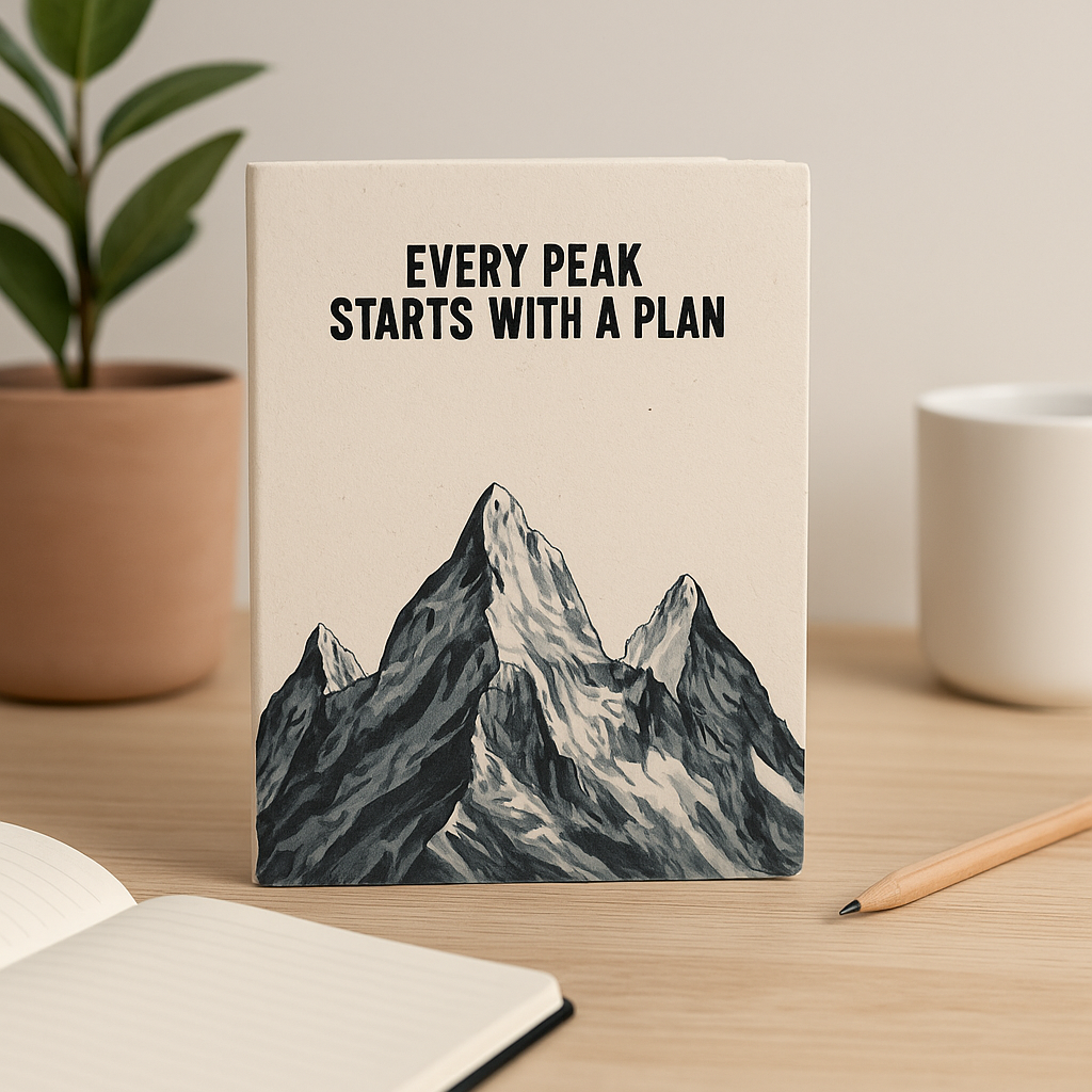 Handmade Nepal A5 Lokta Paper Notebook Every Peak