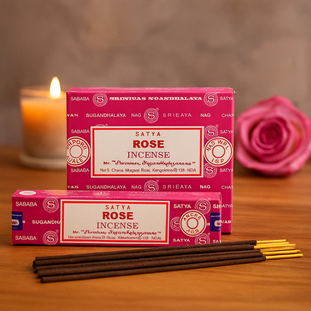 Rose Incense Sticks 15g Satya