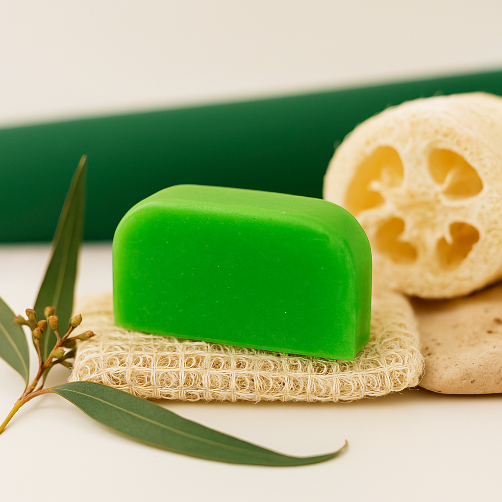 Tuhý šamponový bochník - Eukalyptus Argan