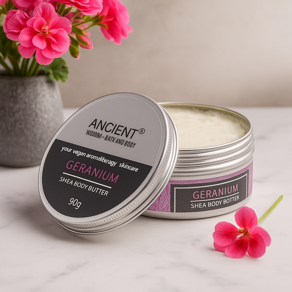 Bambucké tělové máslo s pelargonií 90g