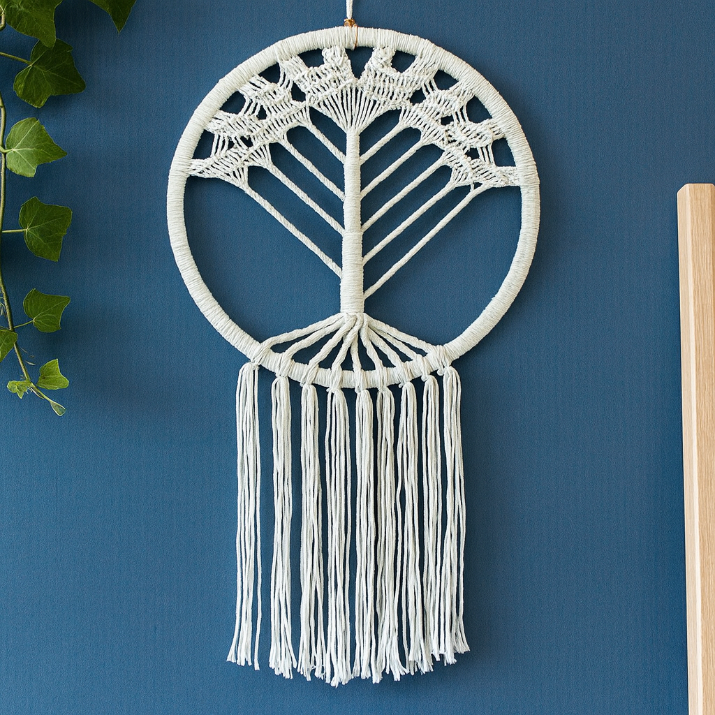 Drömfångare Macramé Livets Träd 42cm