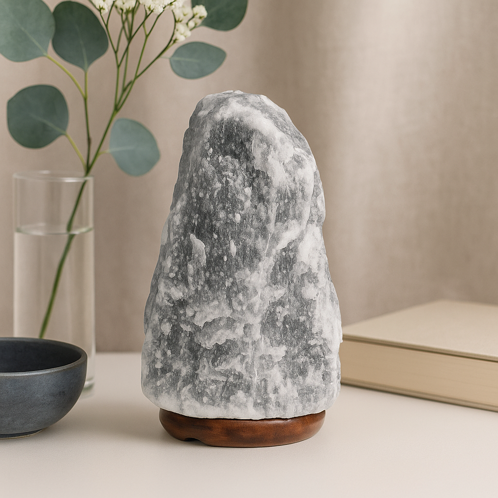 Himalayan Salt Lamp Grey 1.5-2kg