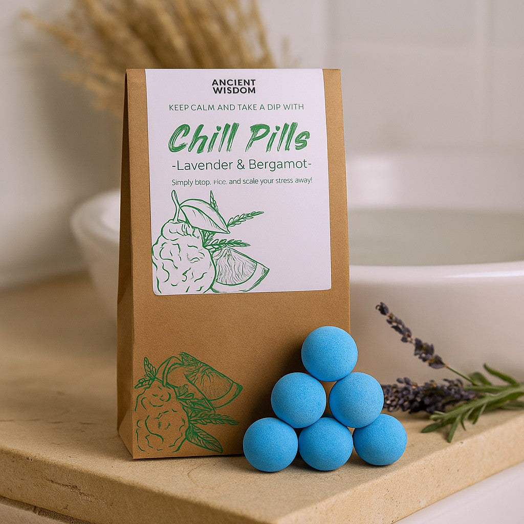 Paquete de regalo de bombas de baño de lavanda y bergamota (350 g)