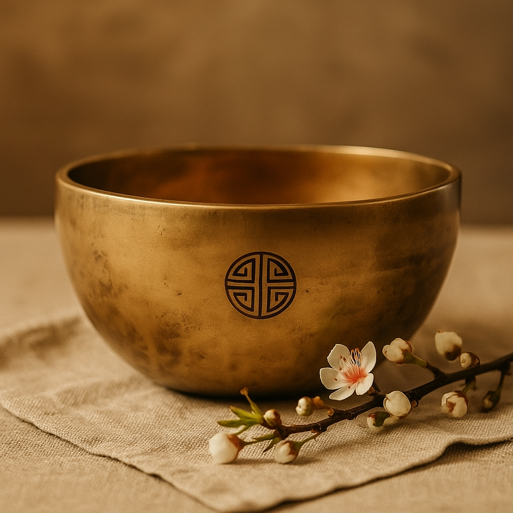 Singing Bowl Nepalese Moon 13cm 550g