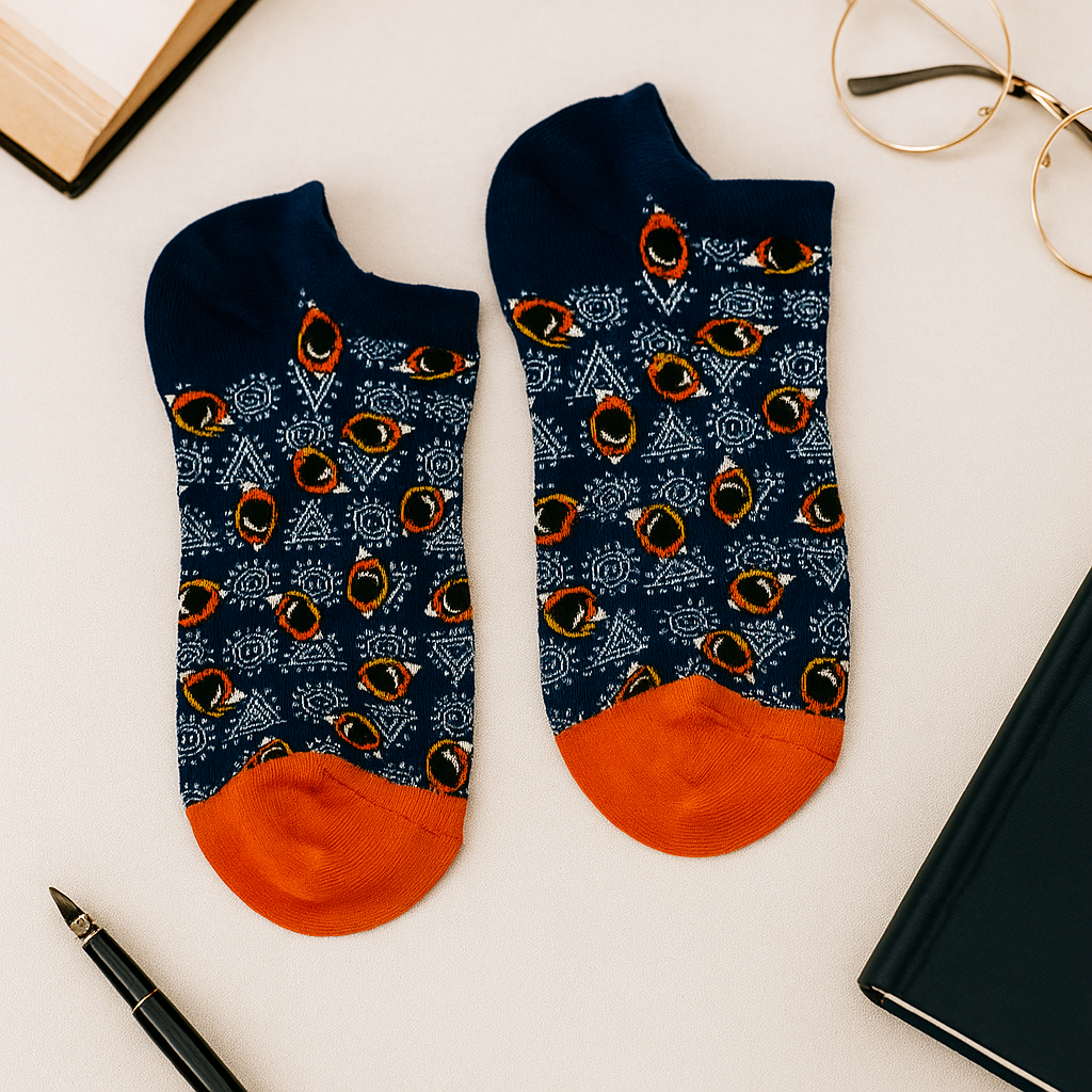 Chaussettes basses Pyramides égyptiennes 7.5 à 11.5