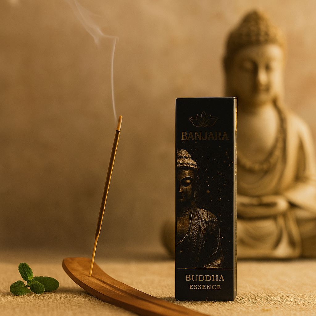 Banjara Buddha Essence Herbal Meditation Incense Sticks