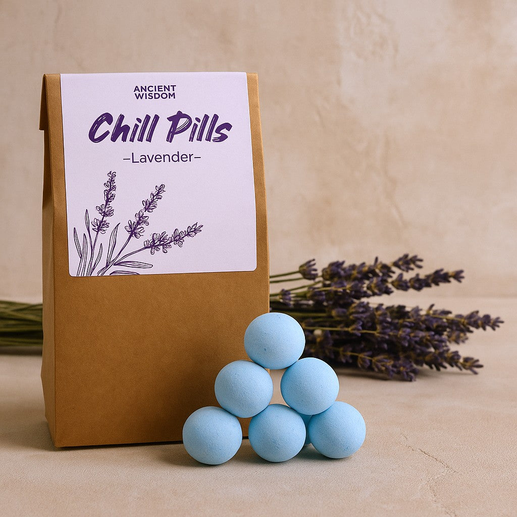 Minibombas de baño de lavanda (paquete de regalo, 350 g)