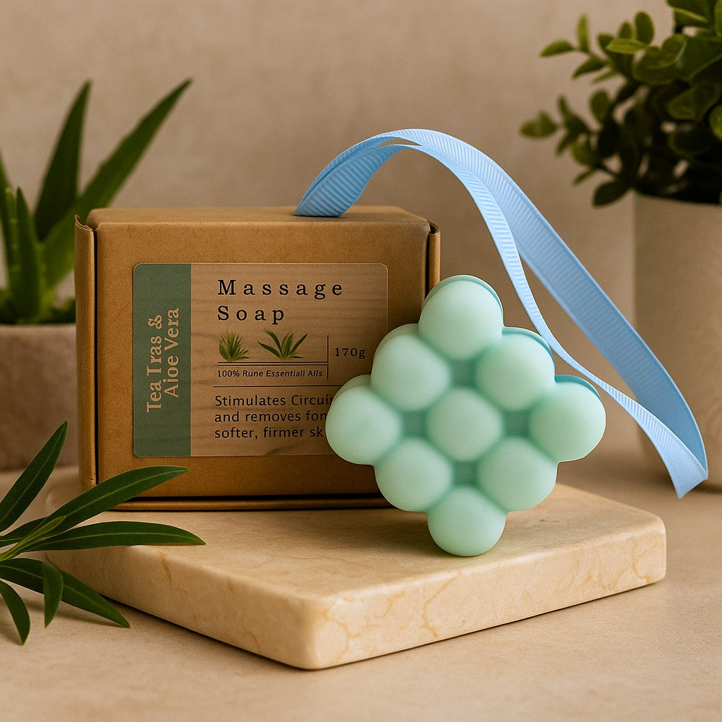 Massage Soap Tea Tree and Aloe Vera