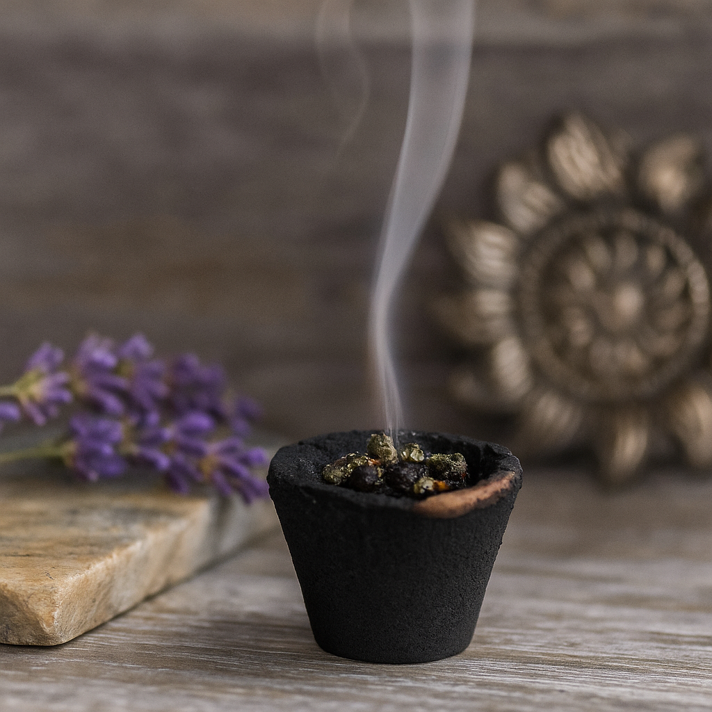 Copos de Incenso de Resina de Mirra, Pack de 12