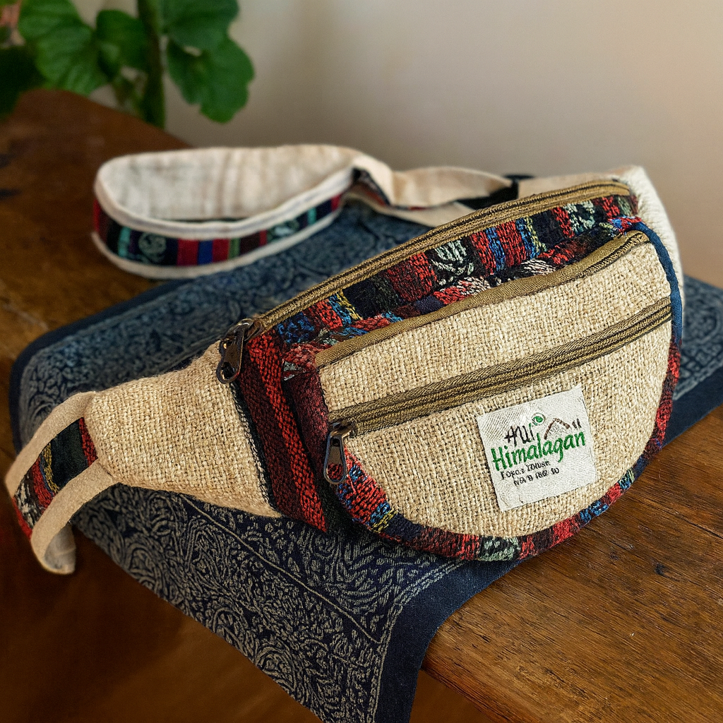 Fanny Pack Bum Bag Hemp Cotton Assorted