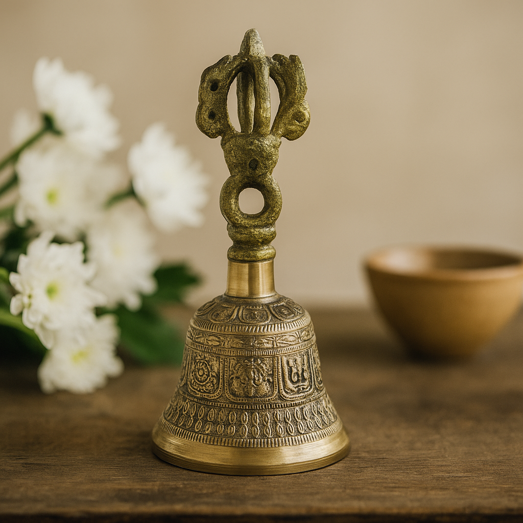 Clopot tibetan 6 x 11.5 cm