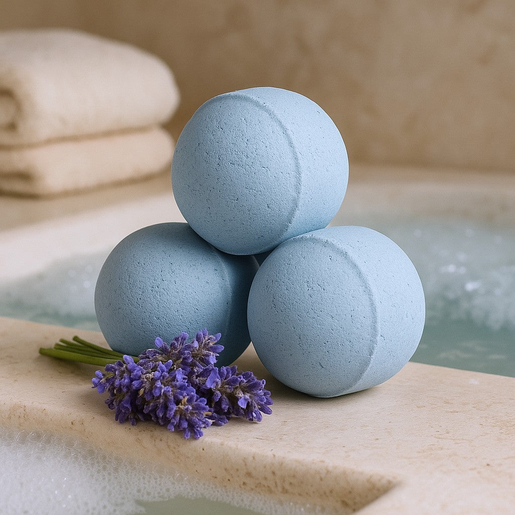 Bombas de baño de lavanda (caja de 1,3 kg)