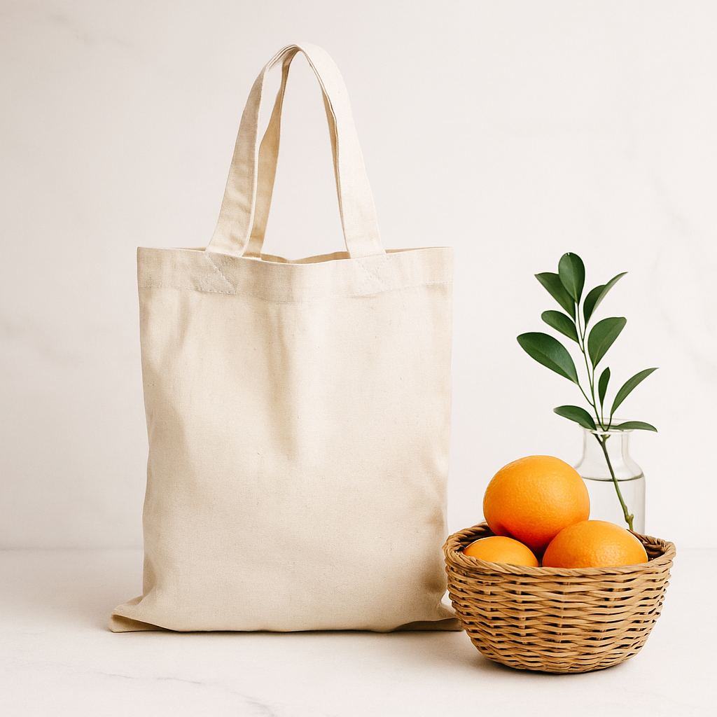 Bawełniana torba naturalna 4oz 25x20cm mała