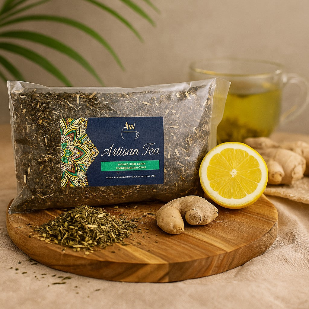Artisan Tea Eco Classic Grüner Tee mit Zitrone und Ingwer 1Kg