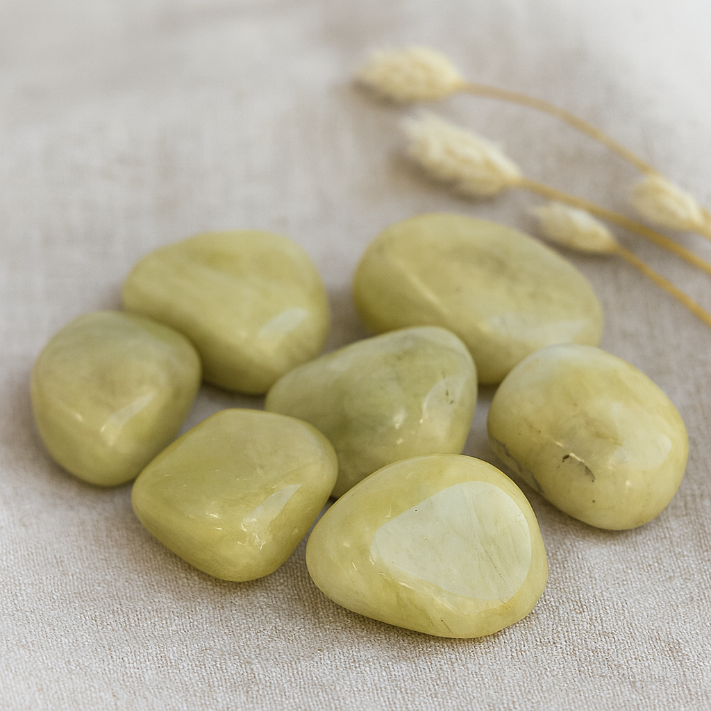 Презиолит полирани камъни - 24 броя