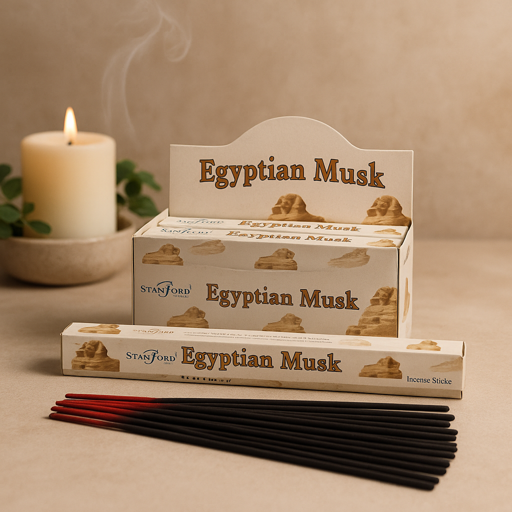 Egyptian Musk Incense Sticks 20 Sticks Stamford