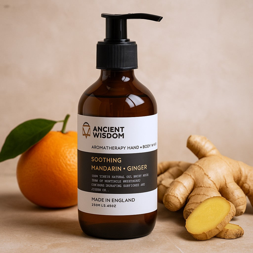 Käsien ja vartalon pesuaine mandariini ja inkivääri 250ml