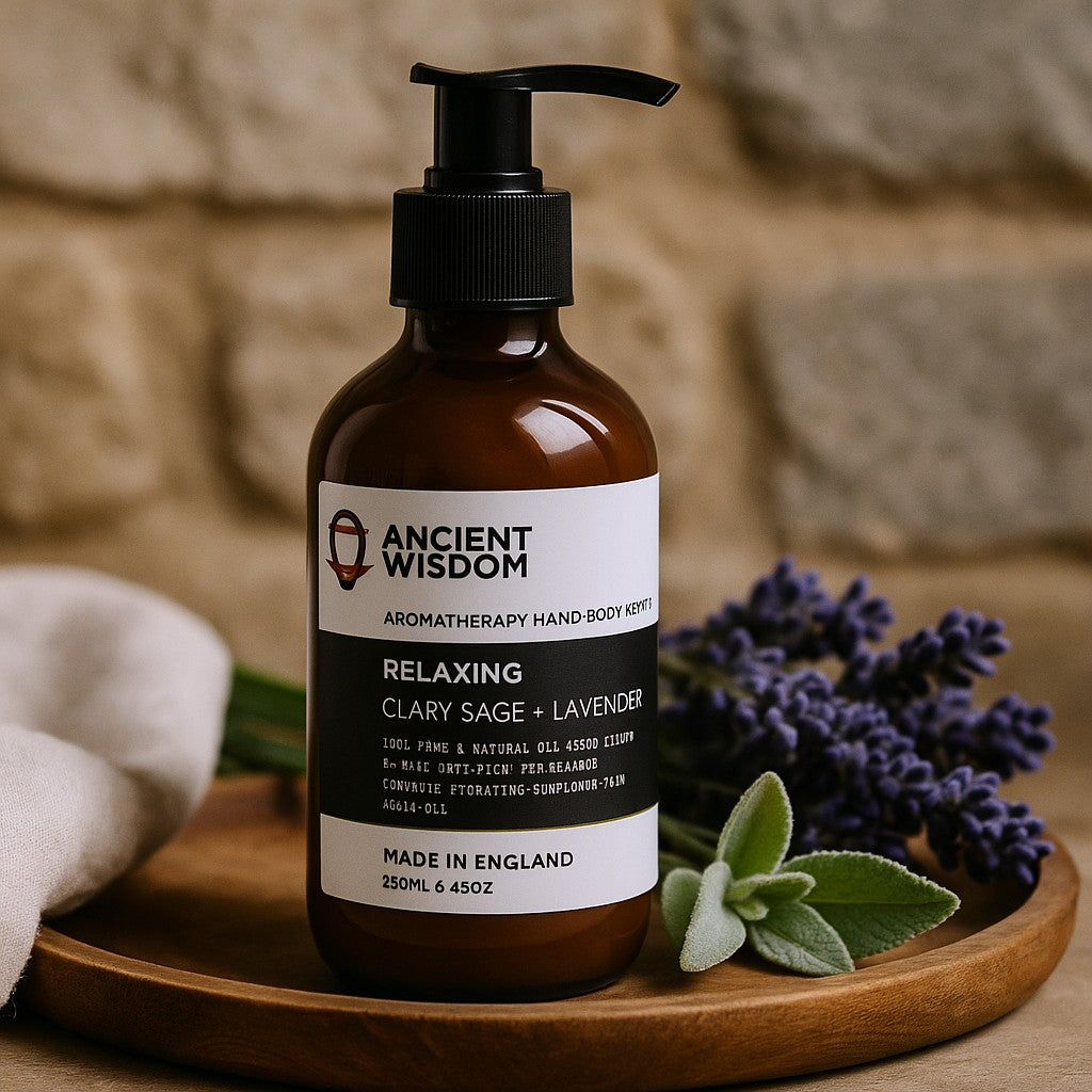 Lozione per mani e corpo, Salvia sclarea Lavanda 250ml