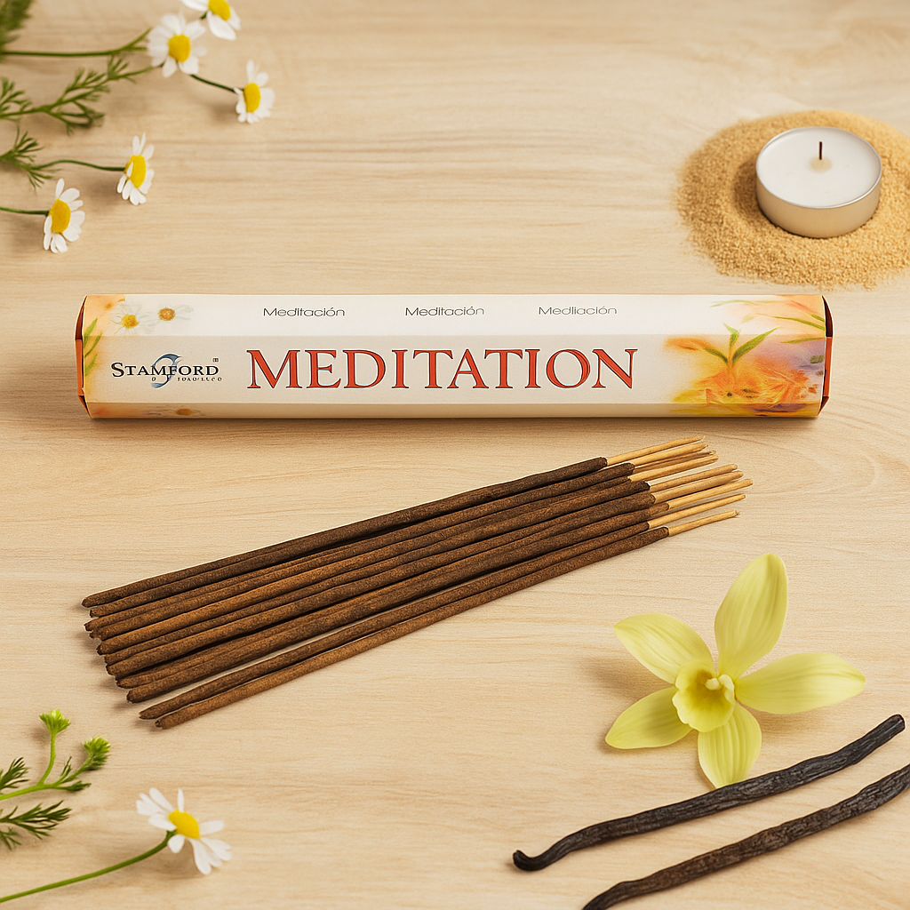 Meditation Incense Sticks, 20 Sticks Stamford