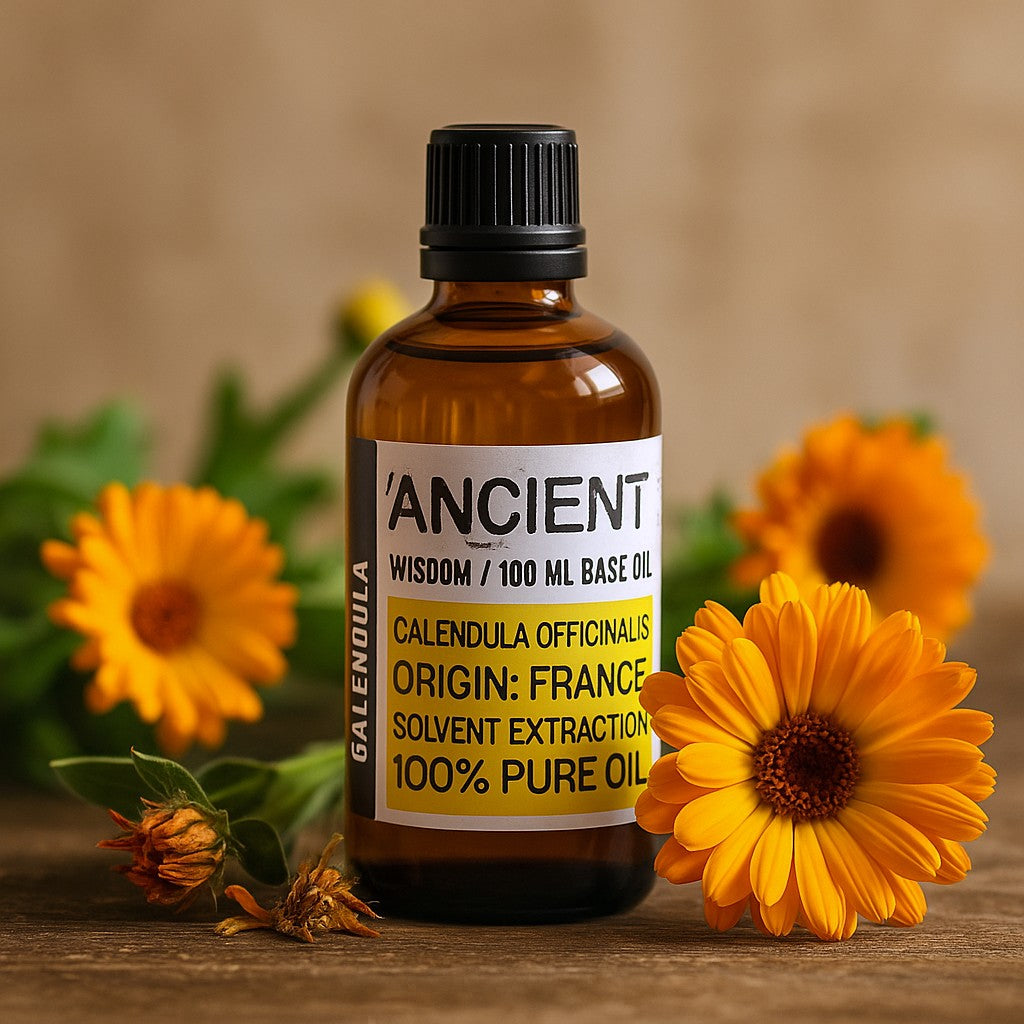 Calendula Infused Sunflower Carrier Oil 100ml