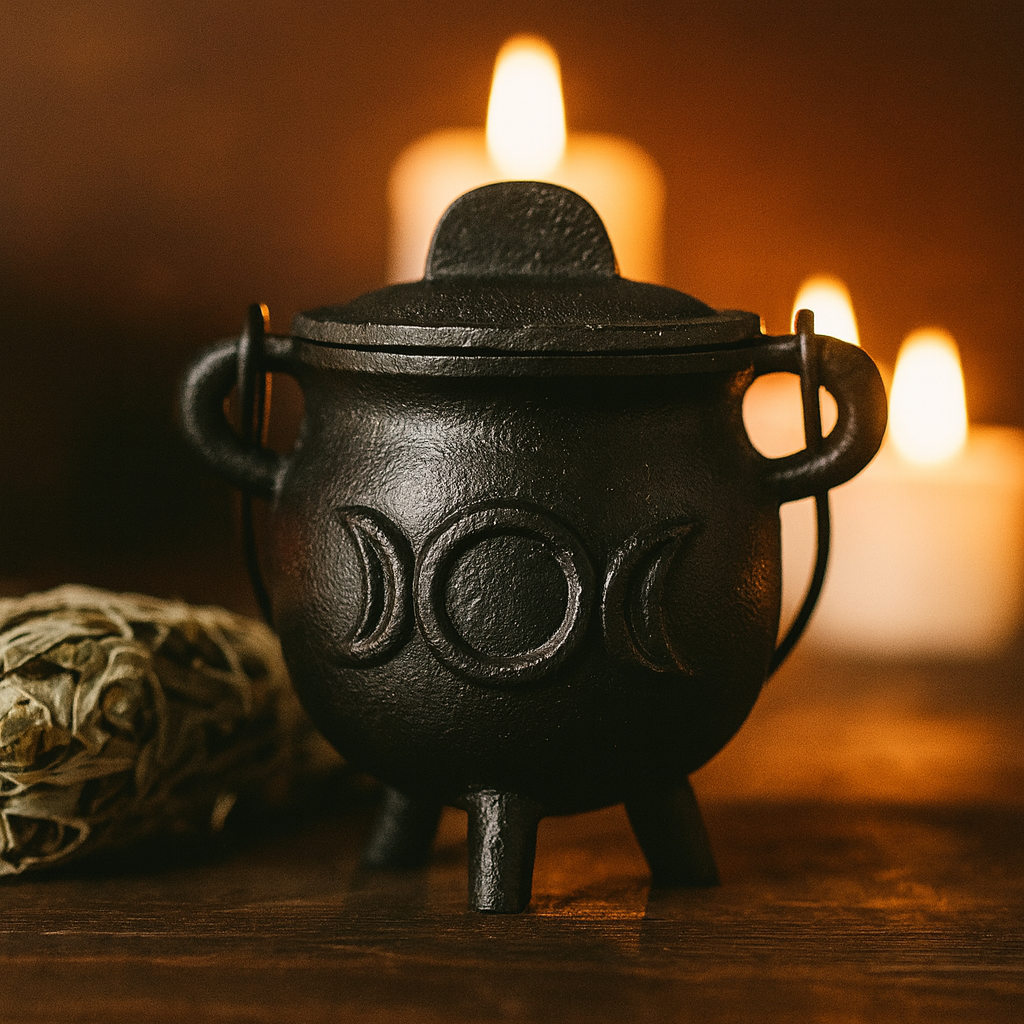 Öntöttvas üst Háromhold 6.5x13cm