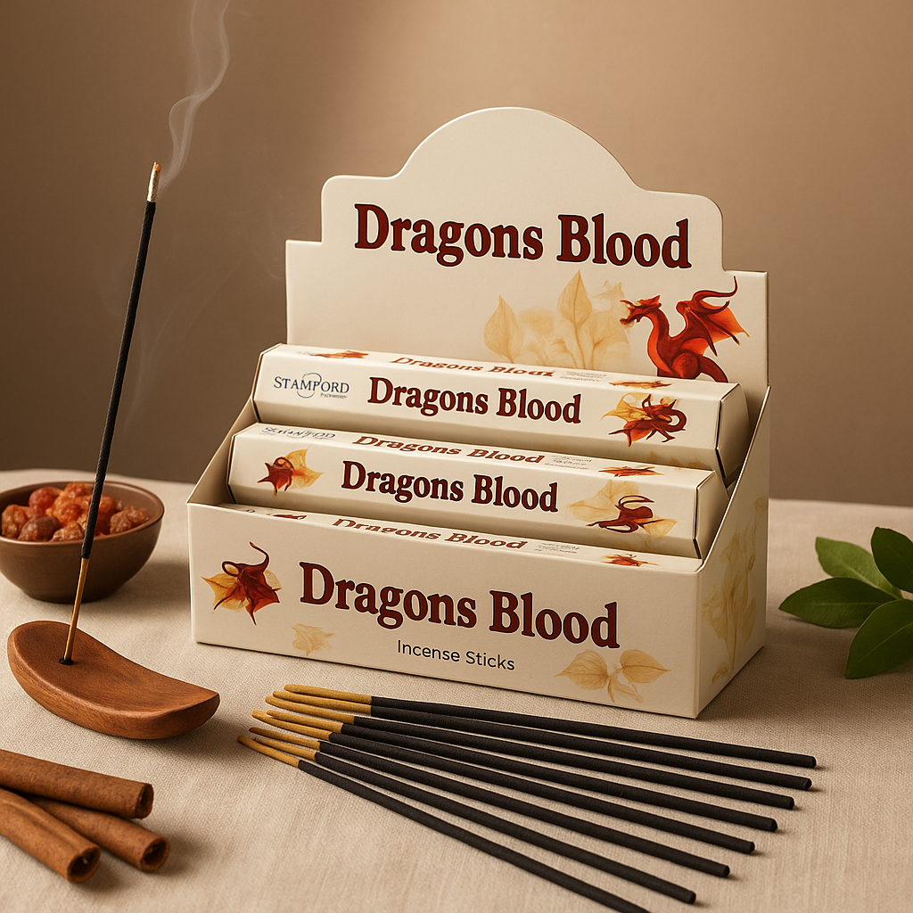Dragon's Blood Incense Sticks 20-Stick Pack