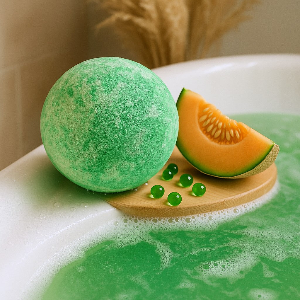 Melon Bath Bomb 180g With Shea Butter