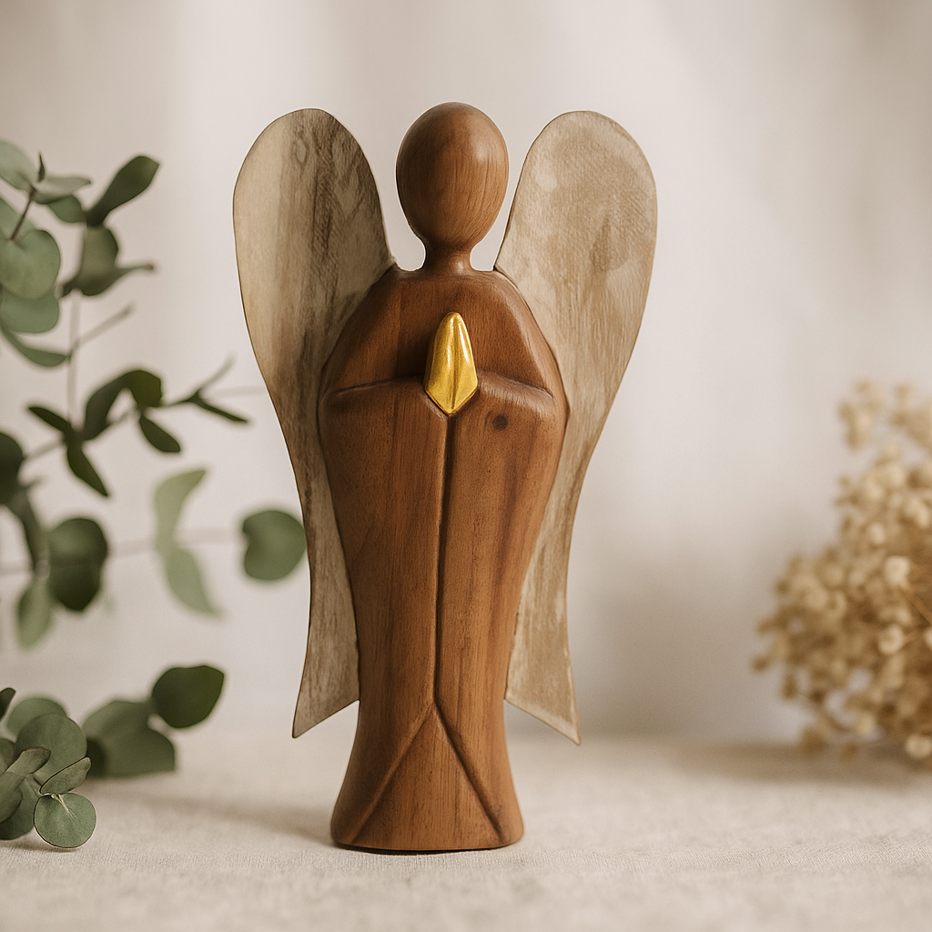 Figurina Înger din Lemn Hati-Hati